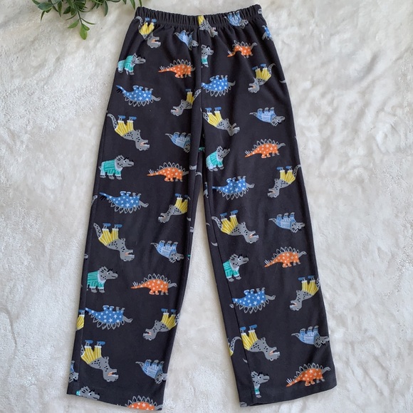 Carter’s Boys 7 Gray Dinosaur Pajama Bottoms EUC PJs - Picture 2 of 8